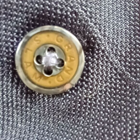 GRAND SLAM Polo Golf Shirt Short Sleeve Performance Fabric Black Size XXL - Picture 5 of 9